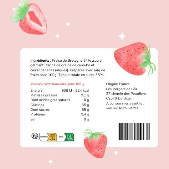 Guide de création des étiquettes alimentaires
