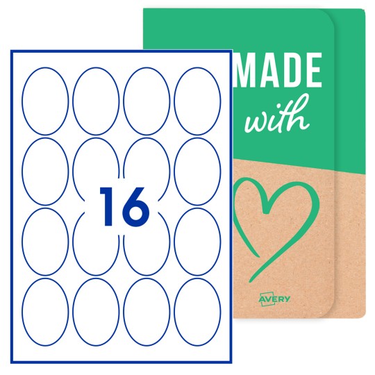 Etiquettes vierges 46x65mm