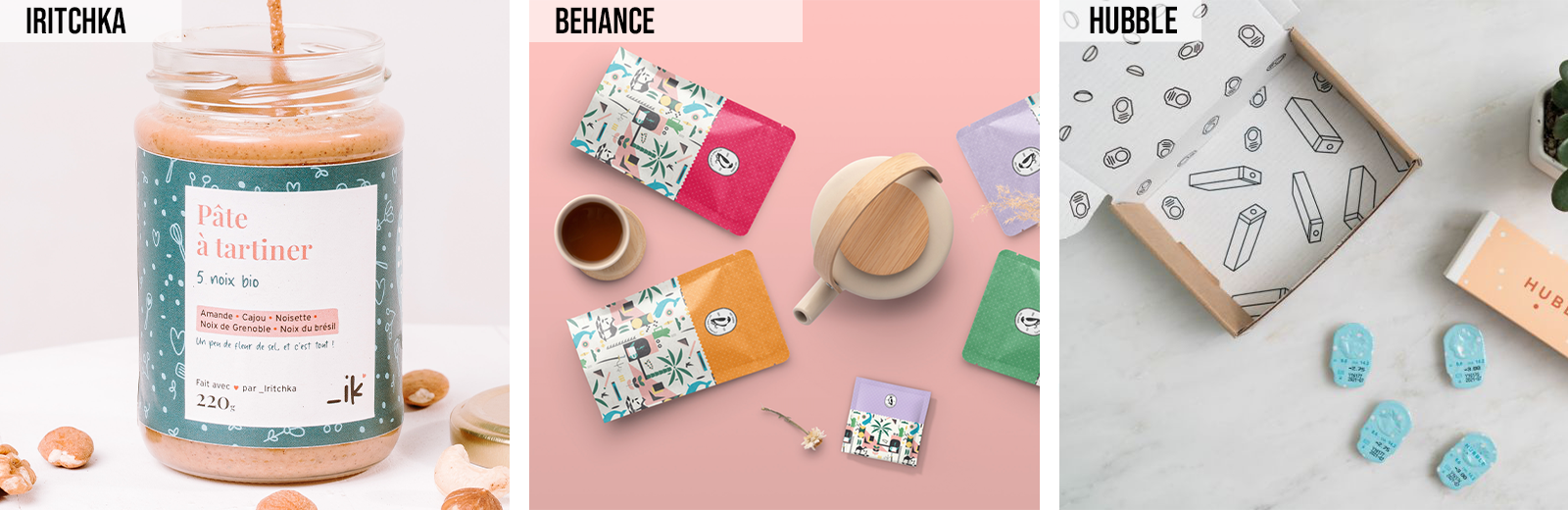 tendances packaging dessins