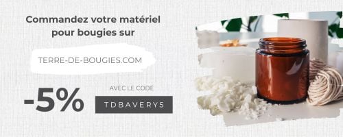 Partenariat Avery x Terre de Bougies