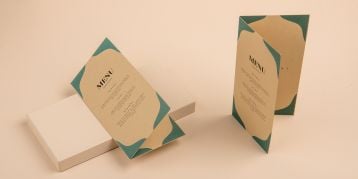 cartes menus personnalisées