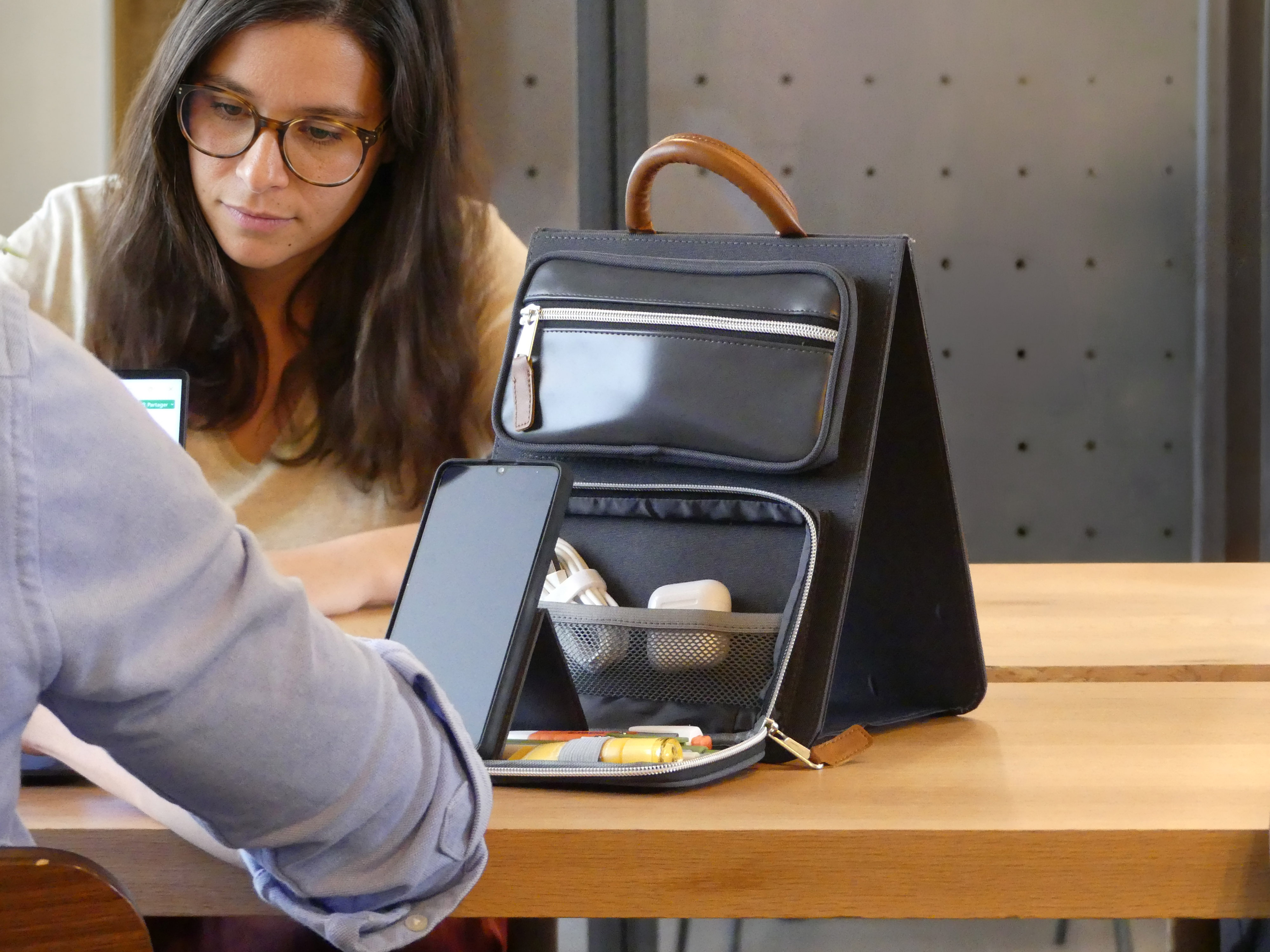 pochette nomade de bureau trigo