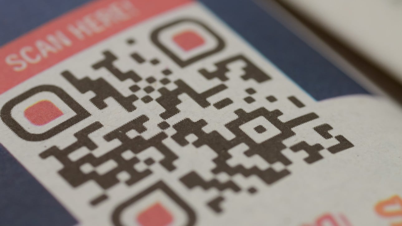 étiquette QR code 