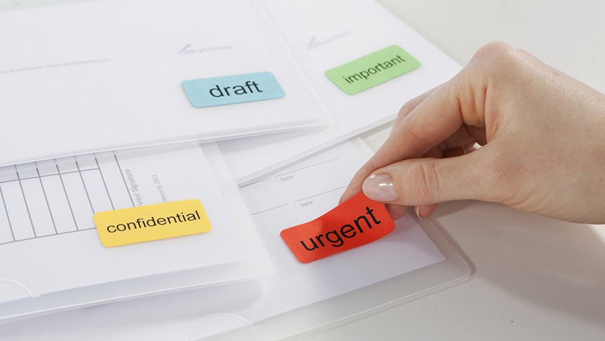 L'étiquette indispensable pour le marquage temporaire