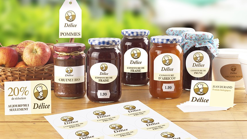 Vos beaux produits méritent de belles étiquettes.