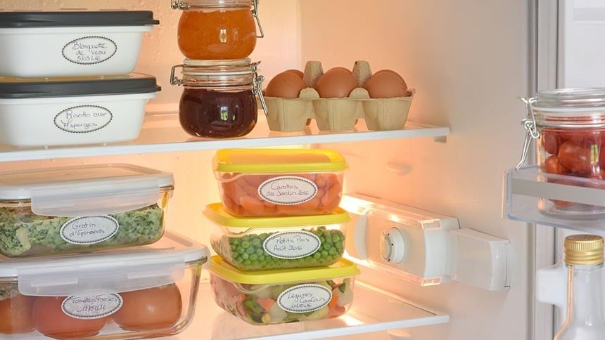 etiquettes solubles frigo