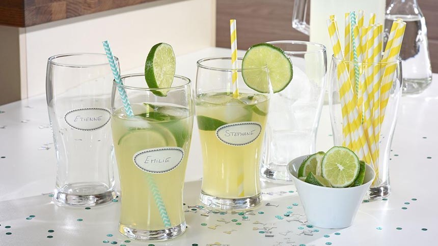 etiquettes solubles verres
