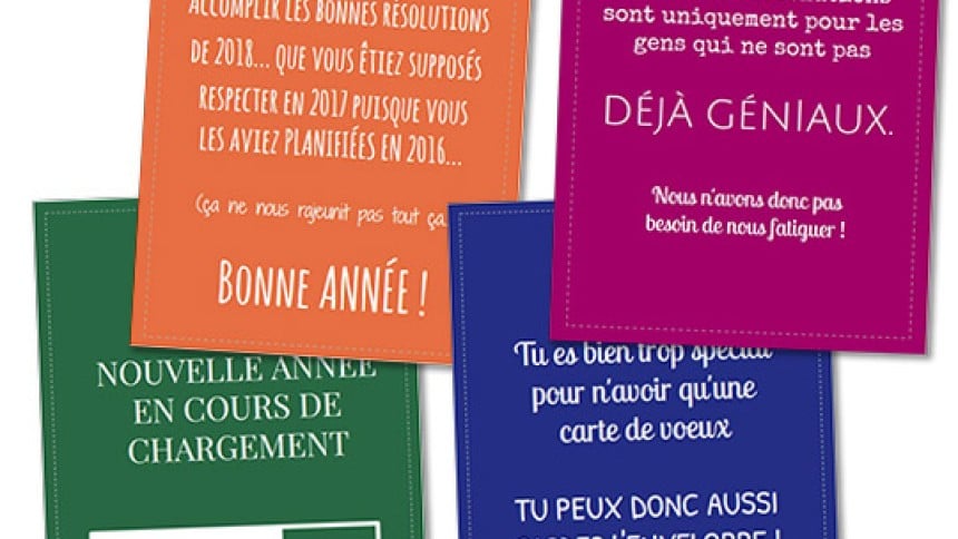 idee cartes de voeux humour