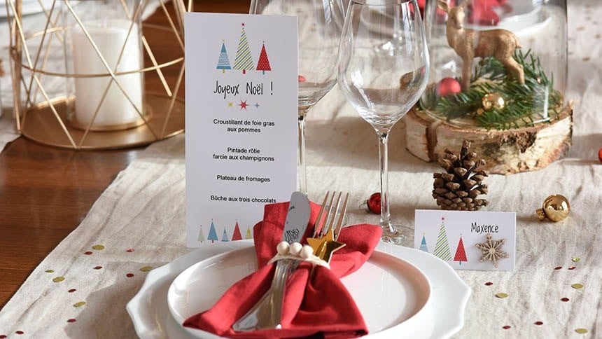 menus noel
