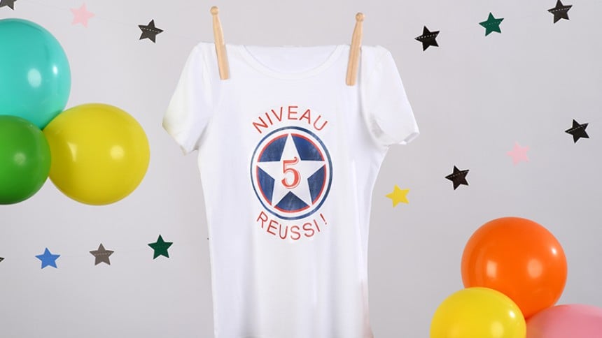T-shirt anniversaire enfant