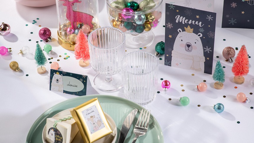 table noel magique