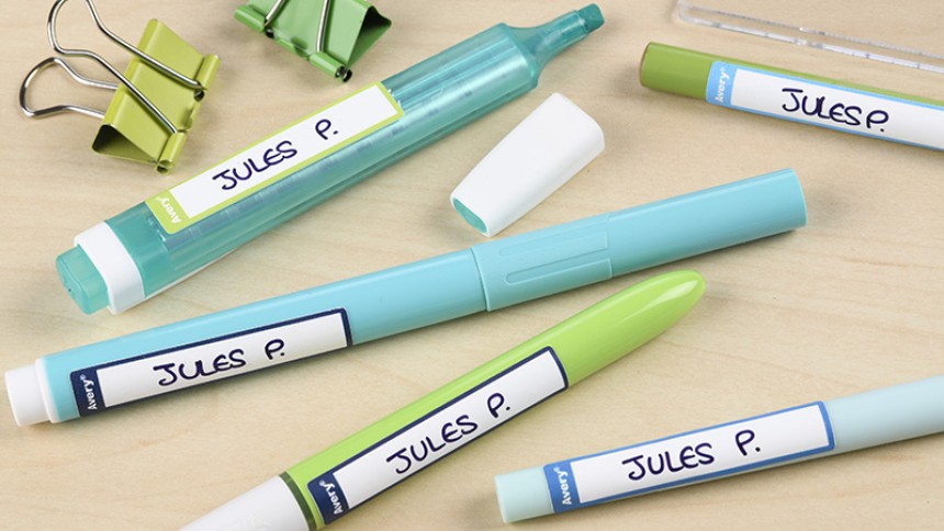 Comment marquer ses étiquettes de stylo ? | Avery