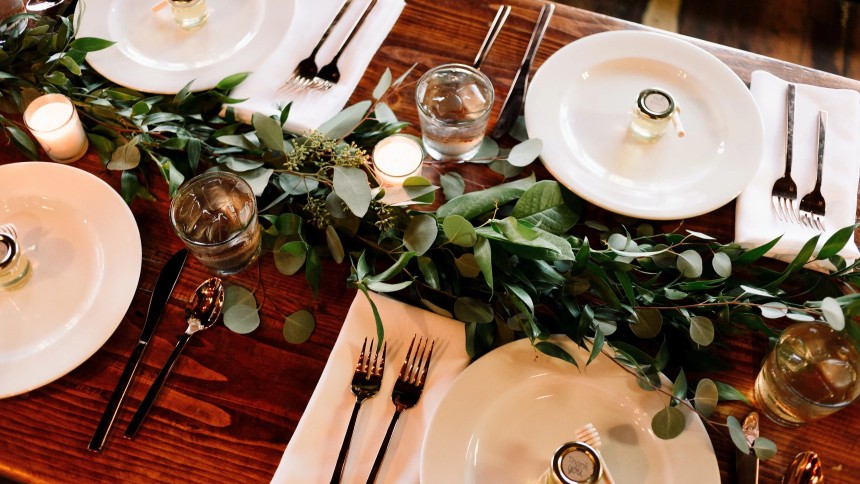 décoration table de mariage