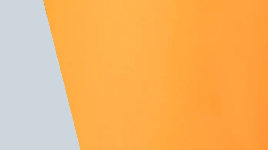 Etiquettes en papier orange fluo