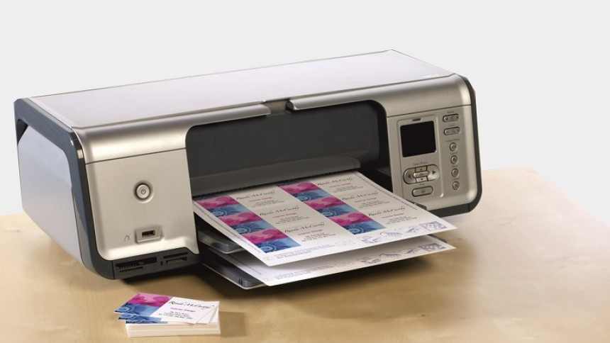 Cartes de visite vierges pour imprimantes jet d'encre et laser
