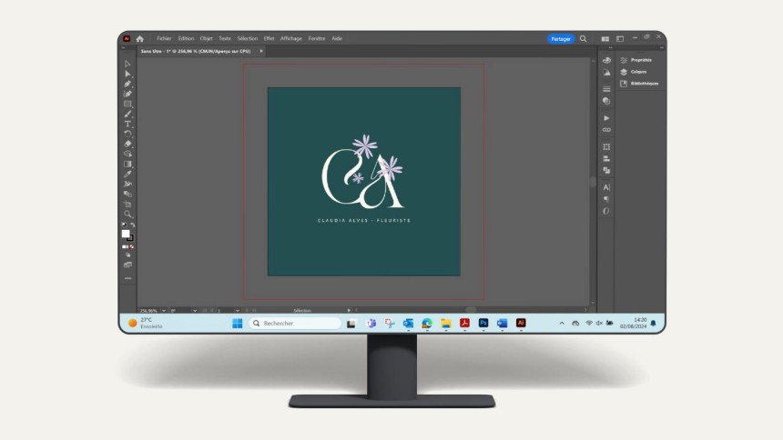 Création d'une étiquette logo personnalisée avec Illustrator