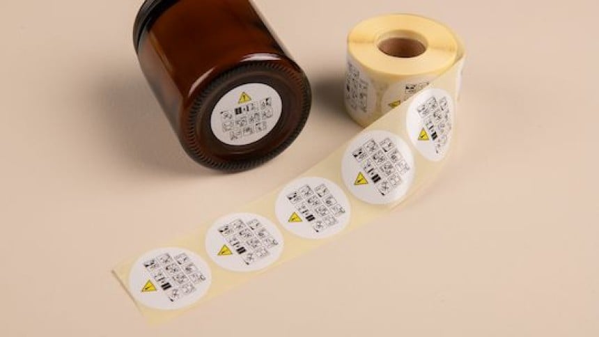 500 étiquettes AFNOR pour bougies