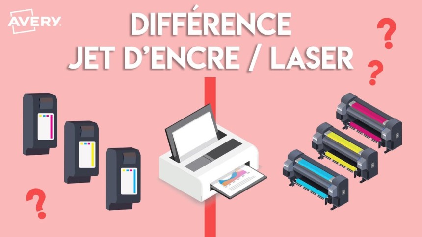 Quelle est la différence entre les imprimantes jet d'encre et les