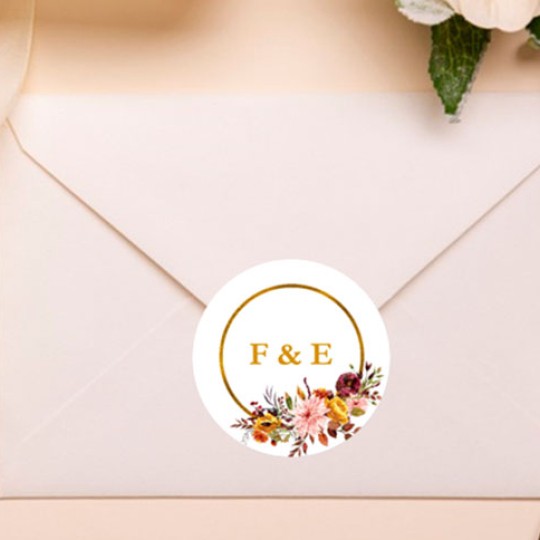modele etiquettes mariage chic