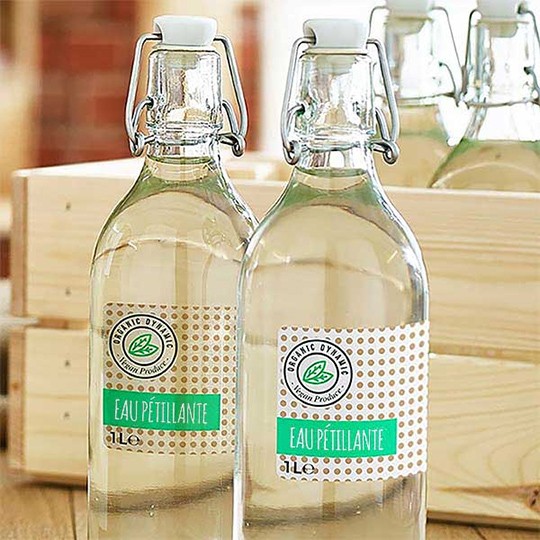 etiquettes bouteille eau
