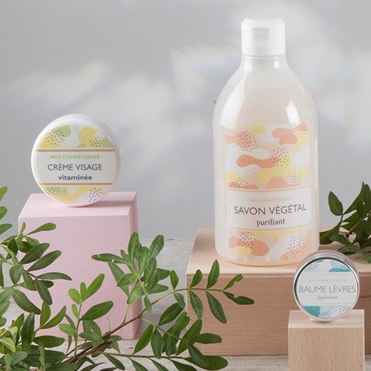 etiquettes cosmetique