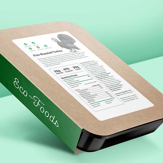 étiquette recyclée