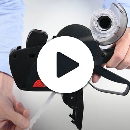 Tuto vidéo sur l'utilisation d'une étiqueteuse