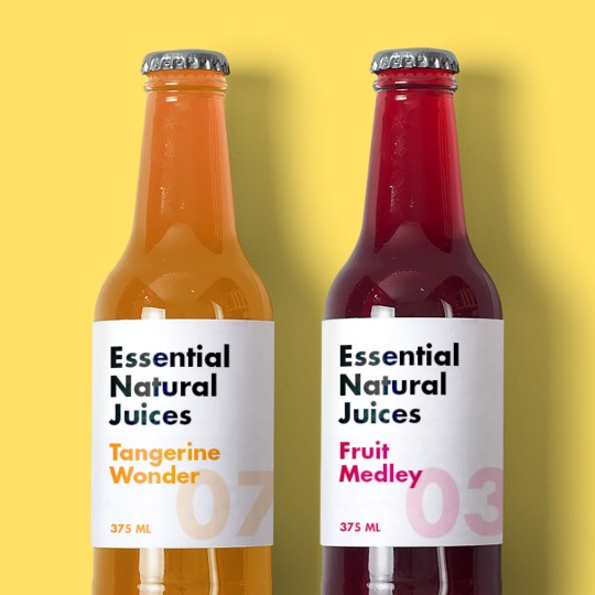 etiquette bouteilles plastique brillant