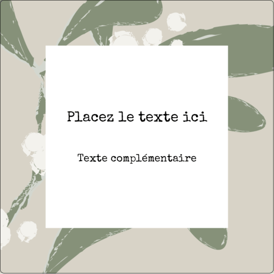 Modèle d'étiquette bougie personnalisée