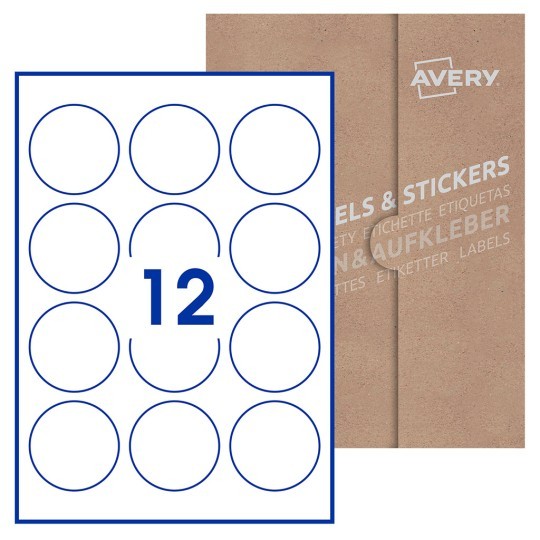 Etiquette Ronde Étiquettes rondes | Achetez en ligne dès 4,80€ | Avery