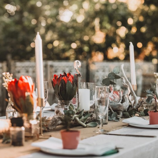 inspiration décoration de mariage à petit prix