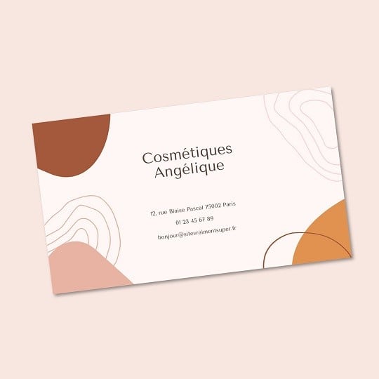 carte de visite personnalisées