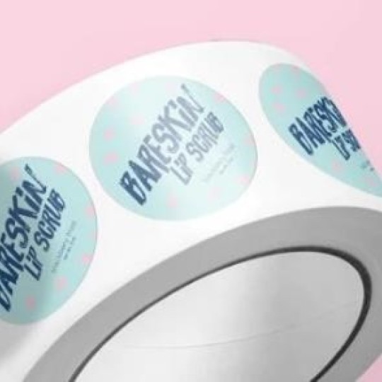 Stickers logo en rouleaux