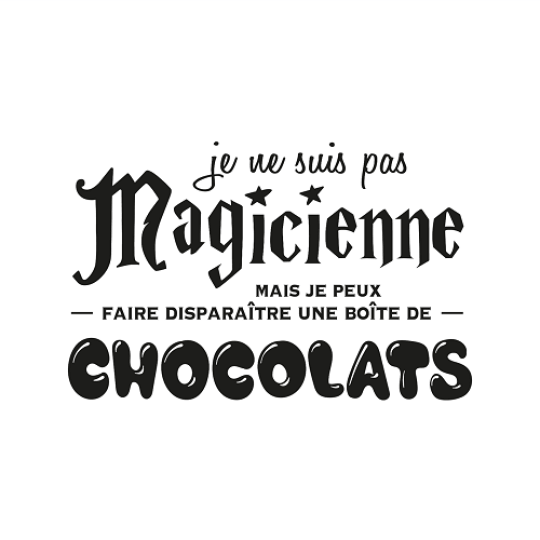 Modèle gratuit transfert textile magicienne