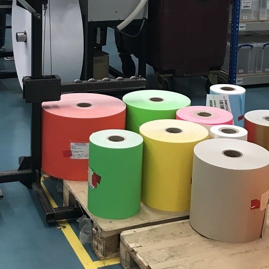 fabrication des étiquettes