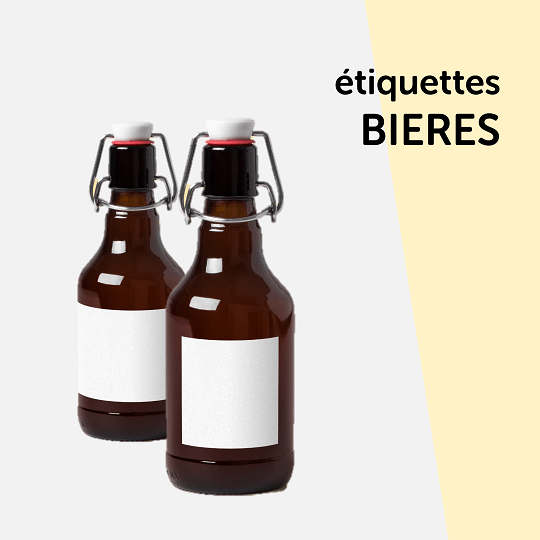 Guide de tailles d'étiquettes bières