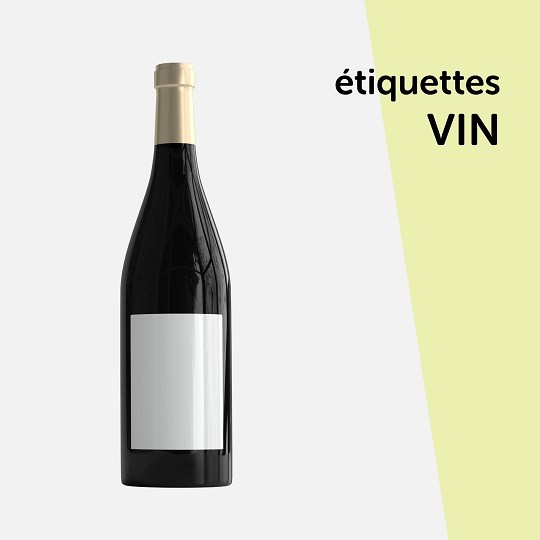 Guide de taille étiquettes vin