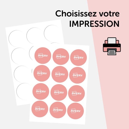 Modèle gratuit d'étiquette autocollante