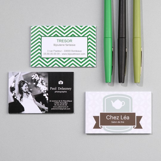 Cartes personnalisées
