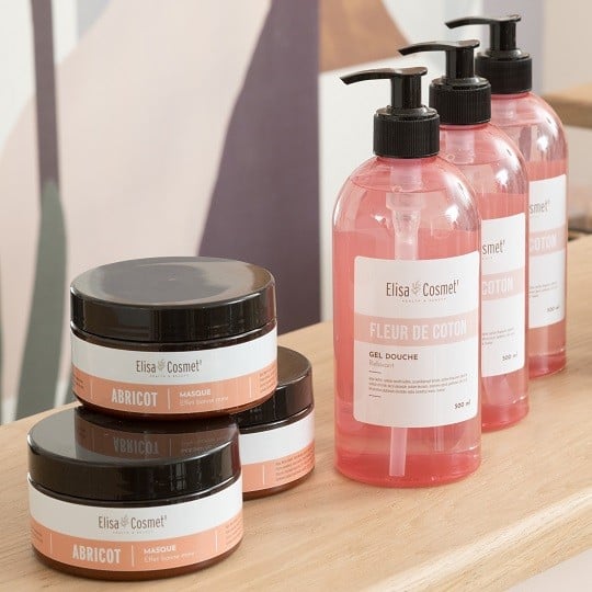 Etiquettes cosmétiques
