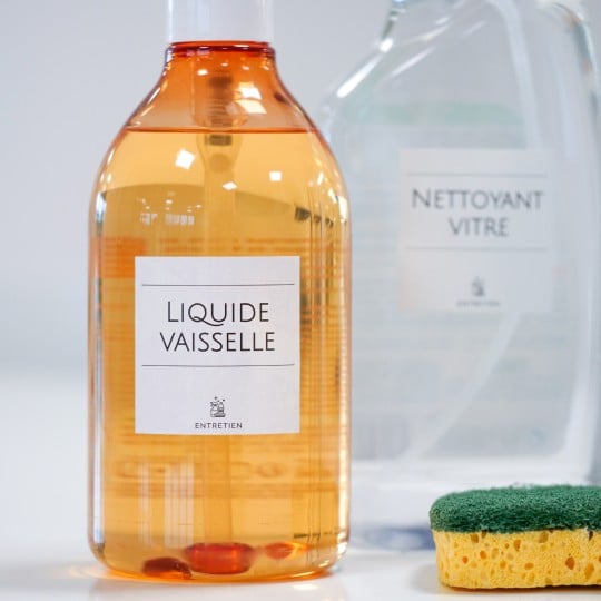 Etiquettes produits ménager maison