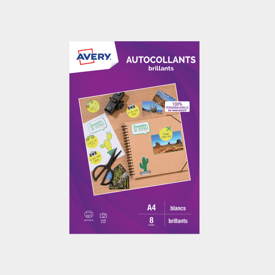 Stickers brillants