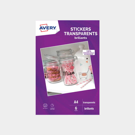 Stickers transparents