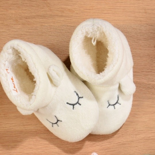 Etiquettes chaussons bébé
