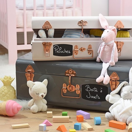 Etiquettes ardoises chambre enfant
