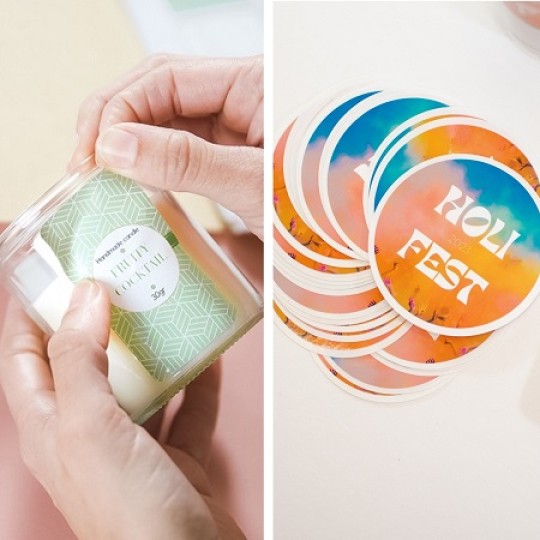 Etiquette vs sticker