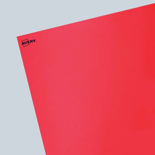 Etiquettes en papier rouge