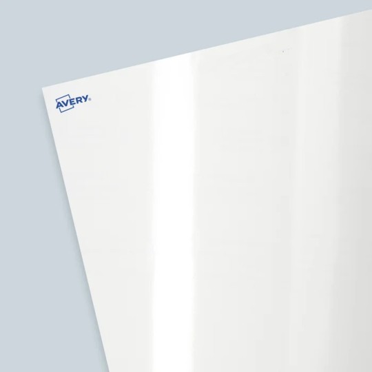 Etiquettes vierges en papier blanc mat - planche A4