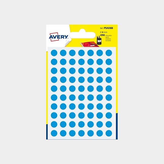 YIKIADA Lot De 1170 Pastilles Autocollantes Rondes 13mm - 12 Couleurs