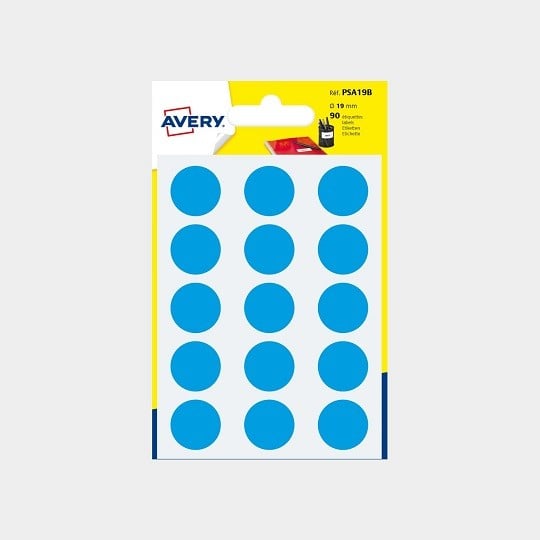 Apli Lot De 250 Punaises Autocollantes 12 X 16 Mm - Adhésif Double Face